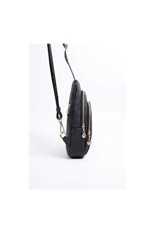 Vücut Çantası Kadın Silver Polo 959-45757 Sılver Polo Freebag M178 Siyah-mat Siyah M.siyah - Siyah