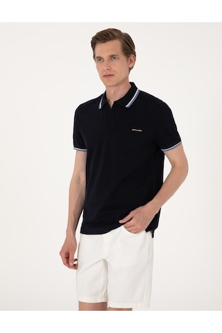 Pierre Cardin Erkek Lacivert Tişört 50302625-vr033 Lacivert