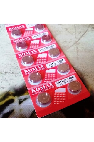 Button Alkalıne Battery Ag Seria Ag 10 Pil Lr1130 Pil Sr389 Pil Lr54 Pil Ag10 Pil Saat Pili Yedek Pil