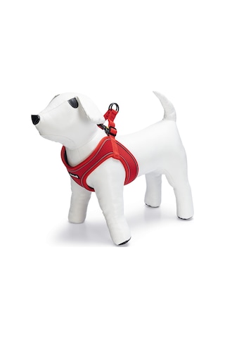 Beeztees Köpek Göğüs Tasması, Neopren, Kırmızı, M, 41-46cm Çok Renkli