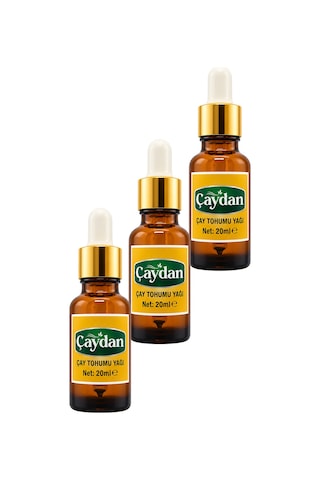 Çay Tohumu Yağı 20 Ml. Üçlü Paket