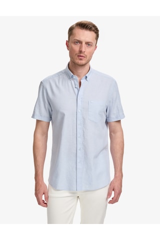 Pierre Cardin Erkek Açık Mavi Gömlek Kısa Kollu 50325340-vr003