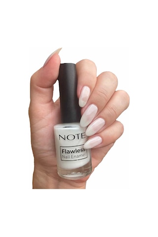 Note Cosmetique Nail Flawless Oje 21 Whisper White - Beyaz