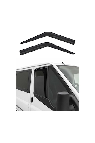 Ford Transit Mk6&mk7 2002-2013 Uyumlu Araca Özel Sport Style Akrilik Cam Rüzgarlığı Koyu 2 Parça