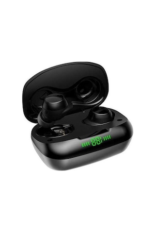 Prestigegoods 24 Kablosuz Bluetooth Dokunmatik Kontrollü Kulaklık, 500mah Şarj, 5.0 Bluetooth, Type-c, Hafif Ergonomik, Su Geçirmez, Anons, Müzik