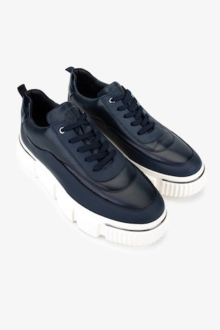 Valmenti Erkek Hakiki Deri Sneakers & Spor Ayakkabı 381 22035 Erk Ayk Sk25-26 Lacı Dr/lacı Mat Lacivert
