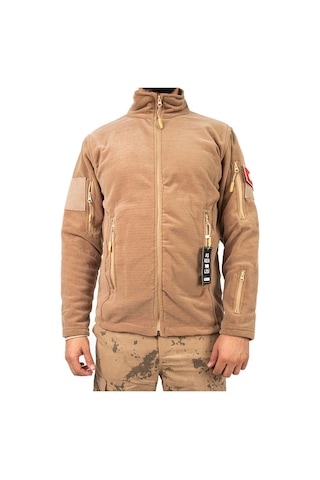 Outdoor Polar Hırka Taktikal Çöl Rengi Asker Poları Lacivert