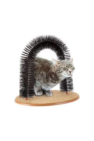 Kedi Masaj Yayı Ve Tımar Fırçası Kendi Kendini Kaşıma&tarama Oyuncağı Dökmeyi Azaltır