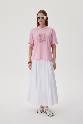 Buly Vılla Escape Baskılı T Shırt Soft Pembe