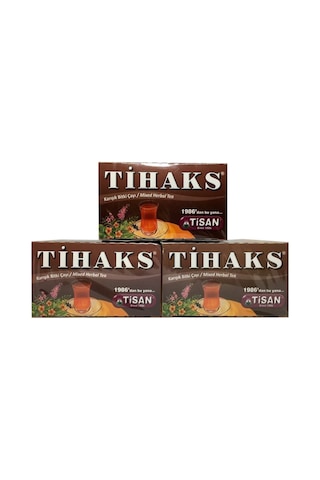 Tihaks Karışık Bitki Çayı 20 Süzen Poşet 3 Adet Tilaks 3 Paket Tilax