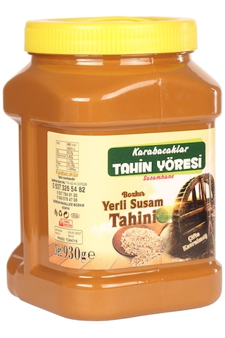 Susamhane Tahin Yöresi Kepeksiz 1kg Net 930gr Bozkır Tahini