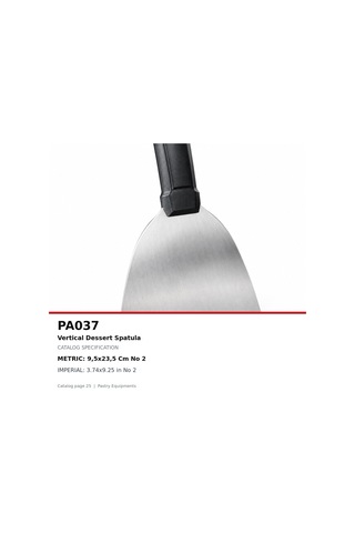 Fida Tatlı Spatulası - No:2 105mm Gümüş