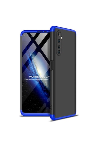 Realme 6 Pro Kılıf Zore Ays Kapak Siyah-Gri