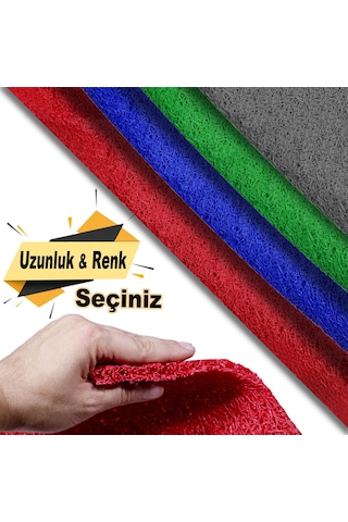 Kıvırcık Kaymaz Paspas Kaydırmaz Halı Pvc Dış Mekan Yolluk