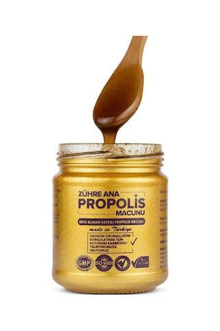 Zühre Ana Propolis Macunu - Beta Glukan ve Ginseng Katkılı