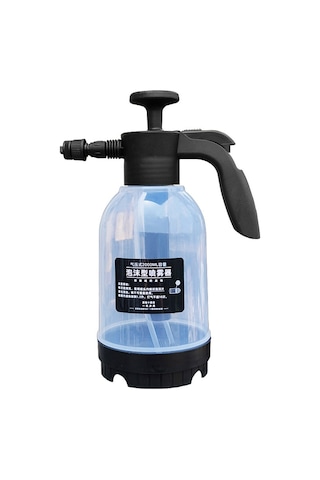 Mufunye 2l Plastik Transparan El Spritli Spreyci: Köpük Ve Su Sprey Nozüllü, Araba/çiçek Sulama, Penceresi Yıkama Aleti