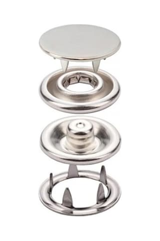 100 Set 9.5 Mm Klikıt Çıtçıt Kalıp Ve Manuel Çakım Kiti Set
