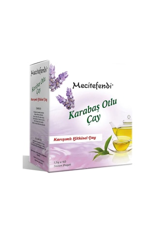 Mecitefendi Karabaş Otlu Bitkisel Süzen Poşet Çay 40 x 1.5 G