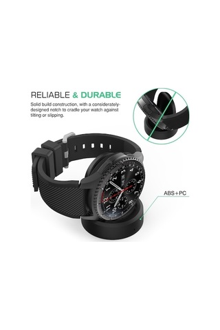 Tongxida Samsung Galaxy Uyumlu Watch 46mm Sm-r800/42mm Sm-r810 Ep-yo805 Kablosuz Şarj Ünitesi, Epilasyon Ve Sağlık Takibi