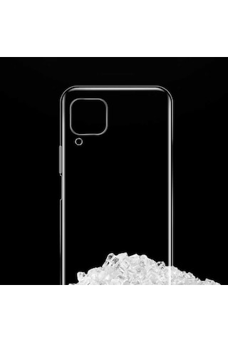 Huawei P40 Lite Kılıf Lüx Şeffaf Silikon Kılıf