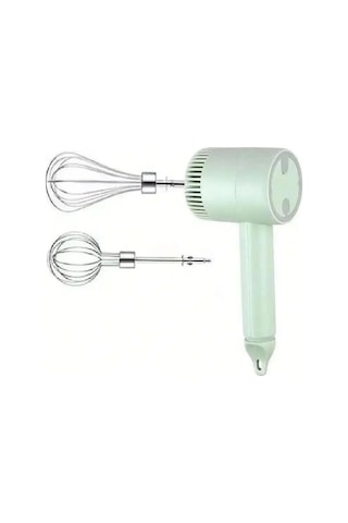 Ulzyvf Ürün Başlığı: Usb Şarj Edilebilir Maksimum Güçlü Ev Akülü Mikser, Yeşil Yeşil