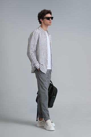 Lufian Tom Smart Erkek Chino Pantolon Slim Fit Yeşil Yeşil 111190313100600 Yeşil