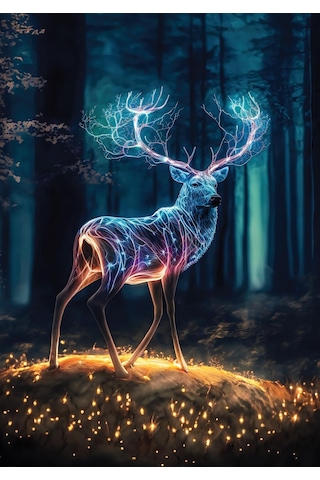 Art Puzzle Patronus 1000 Parça Neon Puzzle