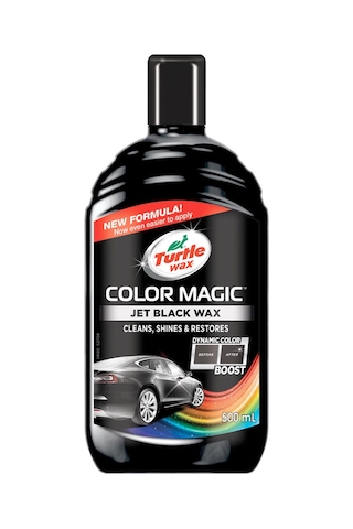 Turtle Wax Renkli Cila Siyah 500 Ml 7698797109143