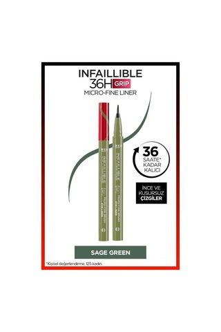 L'Oréal Paris Infaillible 36H Micro Fine Eyeliner 05 Sage Green