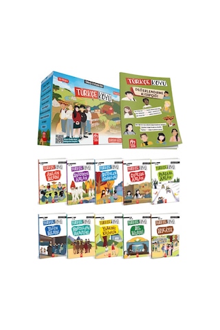 3. Ve 4. Sınıf Türkçe Köyü Hikaye Seti 10 Kitap Model Çocu 3. Ve 4. Sınıf Türkçe Köyü Hikaye Seti 10 Kitap Model Çocu