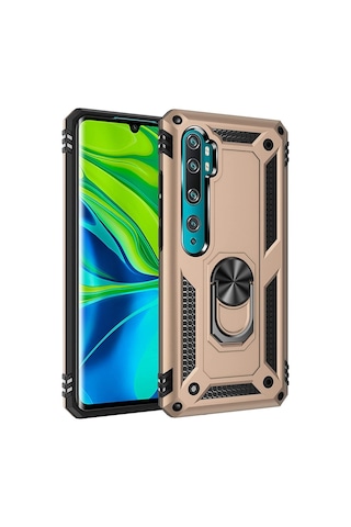 Xiaomi Mi Note 10 Kilif Selfie Yüzüklü Tutuculu Koruyucu 171165886 - Renk / Kirmizi