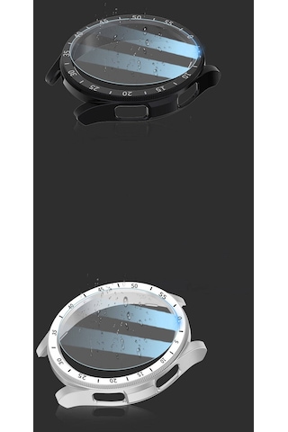 Galaxy Watch 6 Classic 47mm Sert Pc Kasa Ve Ekran Koruyucu Sport Watch Gard 29