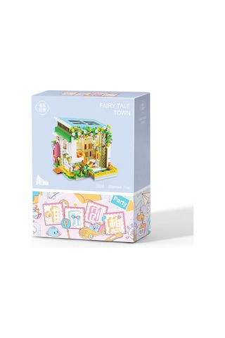 Wezone Ahşap Dıy Minyatür Ev Seti - Ebeveyn-çocuk Etkinliği Ve Yılbaşı Hediyesi