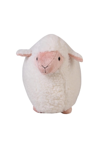 Kuzu Beyaz&Pembe Peluş 45 Cm