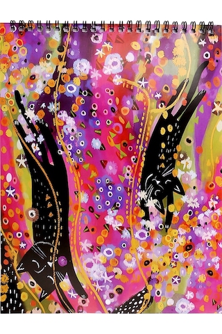 Kedi Resimli Duvar Takvimi Ortaçağ Kedi Resimleri Duvar Takvimi