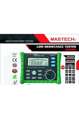 Mastech Ms2309 Düşük Direnç Test Cihazı
