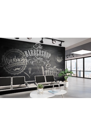 Kuaför Ve Berber Salonları Için Özel Tasarım Duvar Kağıdı (415158682)