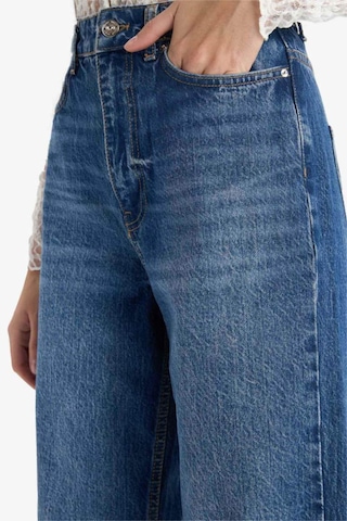 Defacto Straıght Fıt Yüksek Bel Mavi Kadın Jean Pantolon G3541ax/nm28 Mavi