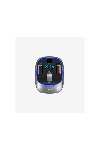 Gf17 48w Pd + Qc3.0 Led Ekranlı Fm Transmitter