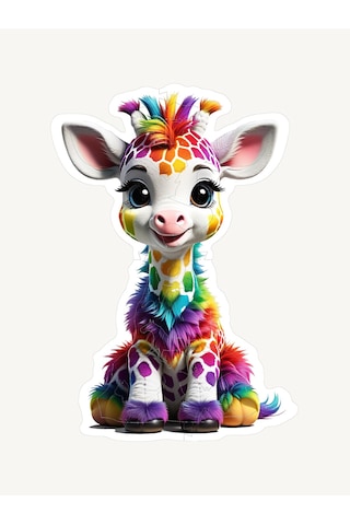 Ncpuzzles Giraffe , 14 Parça Ahşap Yapboz, Bul Tak Puzzle