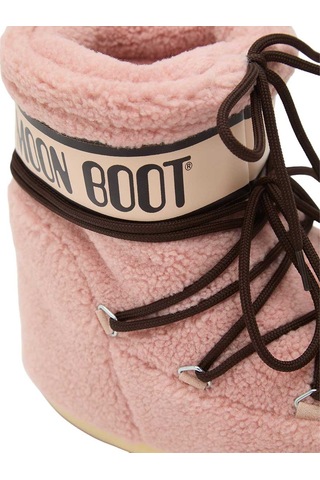 J001 Pink Gum Bot Kadın 80d1409700 Moon Boot Icon Low Fleece 36-41 Pembe