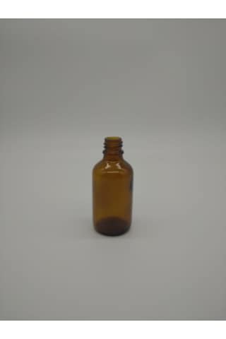 30Ml Cam Amber Şişe İnce Cam Damlalık Kırılır Kapaklı (10 Adet)
