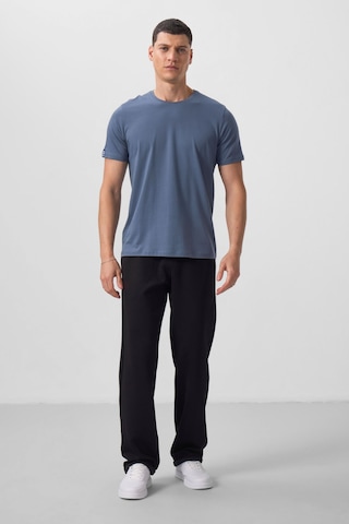 Tommy Life Petrol Erkek Basic Kısa Kol Standart Kalıp O Yaka T-shirt - 87911 PETROL