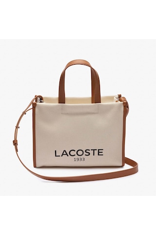 Lacoste Kadın Bej Omuz Çantası Nf4641td.k02 Krem