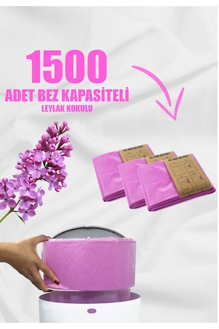 Korbell 16 Lt Bebek Bezi Kovaları İle Uyumlu 1500 Bebek Bezi Kapasiteli Amber Kokulu 3 Paket Yerli Çöp Poşeti Korbell 16 Lt Bebek Bezi Kovaları İle Uyumlu 1500 Bebek Bezi Kapasiteli Amber Kokulu 3 Paket Yerli Çöp Poşeti