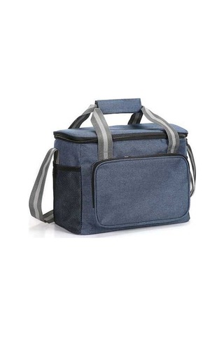 Dancemonkey Cbtx 15l Taşınabilir Öğle Yemeği Çantası - Piknik Soğutucu, Su Geçirmez, Omuz Çantası - Lacivert Lacivert