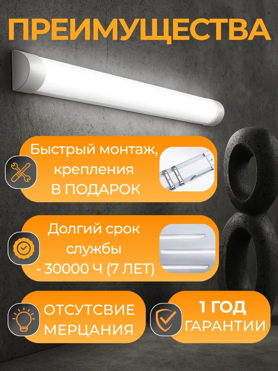 Lightphenomenon 120 Cm Led Tavan Lambası. 116590208 Beyaz