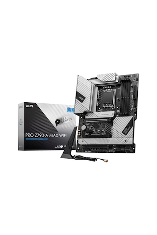 MSI Pro Z790-A Max WIFI Intel Z790 7200 MHz (OC) DDR5 Soket 1700 ATX Anakart