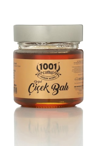 1001 Çiftliği Doğal Süzme Çiçek Balı 300gr