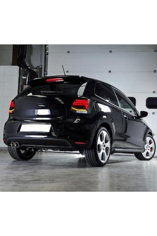 Vw Polo 6r/6c İle Uyumlu Q2 Dızayn Stop Füme 2009-2017